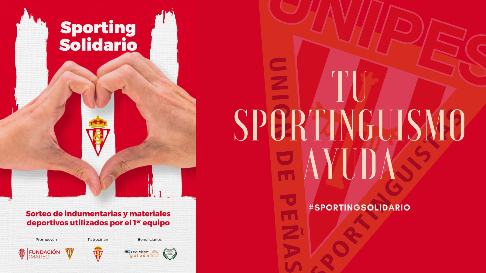 Anuncio de Sporting solidario