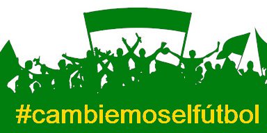 Imagen de la campaña #Cambiemoselfutbol de Fasfe