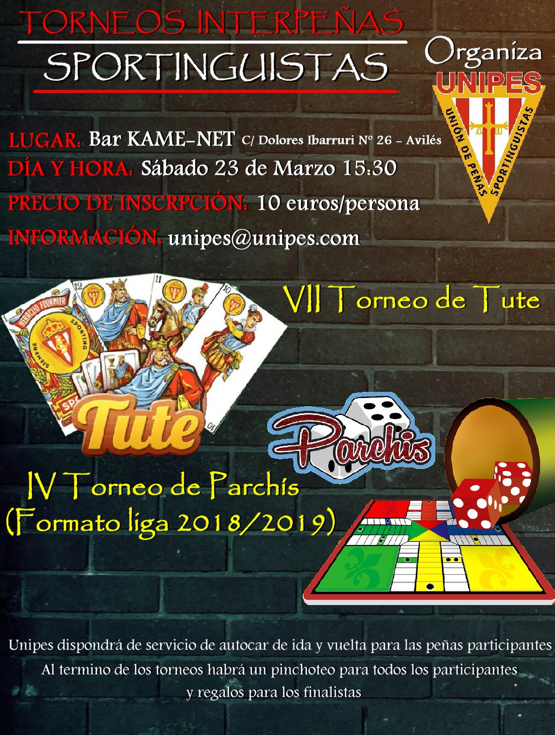 Cartel del torneo